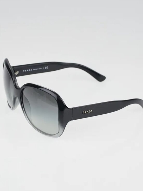 Prada Accessories - Prada SPR27M Black Oversized Womens Sunglasses 60D15 ZXA-3M1 130 2N NWT w/ Box